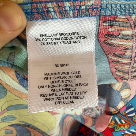 NWT London Times Floral Multicolor Maxi Dress Size 10 - Picture 8 of 8